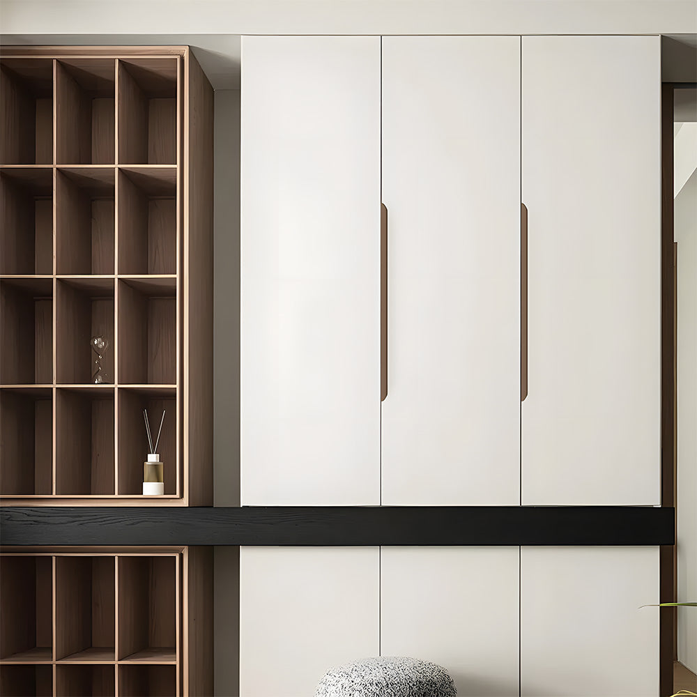 Comforsyco Long Multicolored Simple Invisible Finger Cabinet Drawer Handles