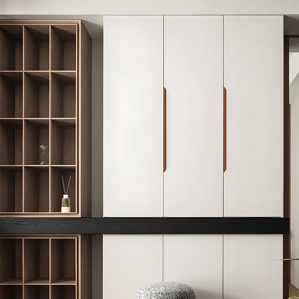Comforsyco Long Multicolored Simple Invisible Finger Cabinet Drawer Handles