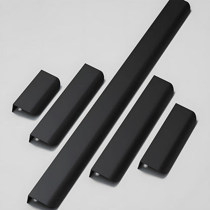 Comforsyco Long Multicolored Simple Invisible Finger Cabinet Drawer Handles