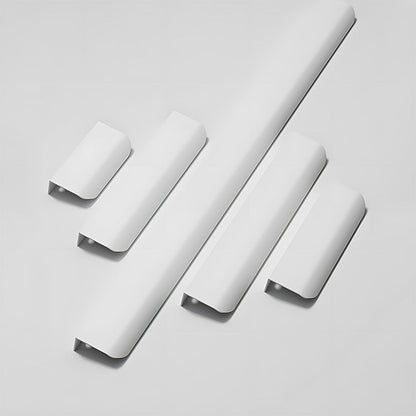 Comforsyco Long Multicolored Simple Invisible Finger Cabinet Drawer Handles