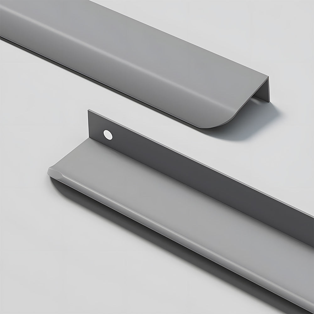 Comforsyco Long Multicolored Simple Invisible Finger Cabinet Drawer Handles