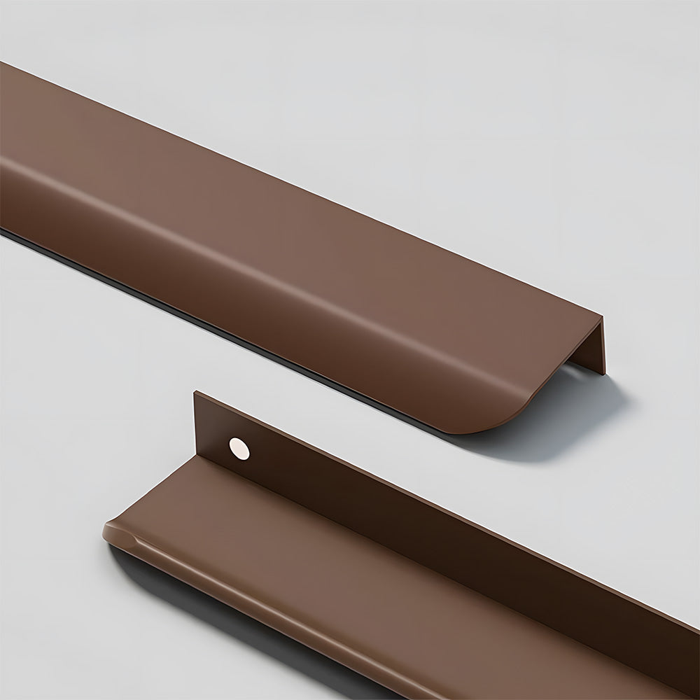 Comforsyco Long Multicolored Simple Invisible Finger Cabinet Drawer Handles
