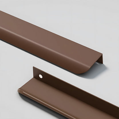 Comforsyco Long Multicolored Simple Invisible Finger Cabinet Drawer Handles