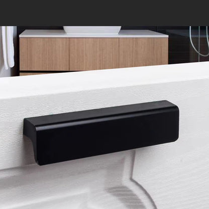 Comforsyco Low-Profile Flat Bar Cabinet Pulls and Handles