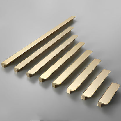 Comforsyco Low-Profile Flat Bar Cabinet Pulls and Handles