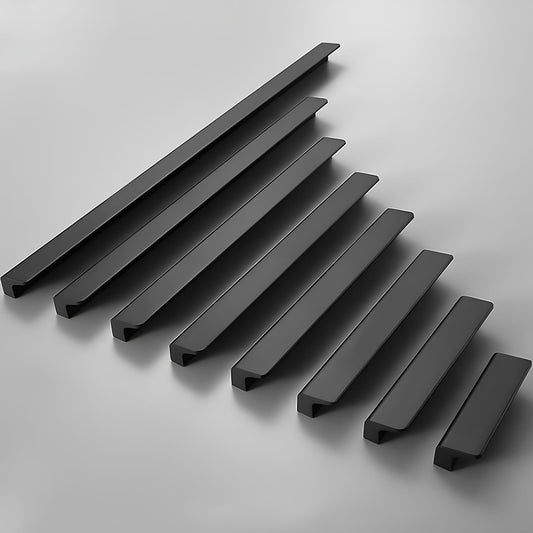 Comforsyco Low-Profile Flat Bar Cabinet Pulls and Handles