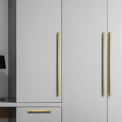 Comforsyco Low-Profile Flat Bar Cabinet Pulls and Handles