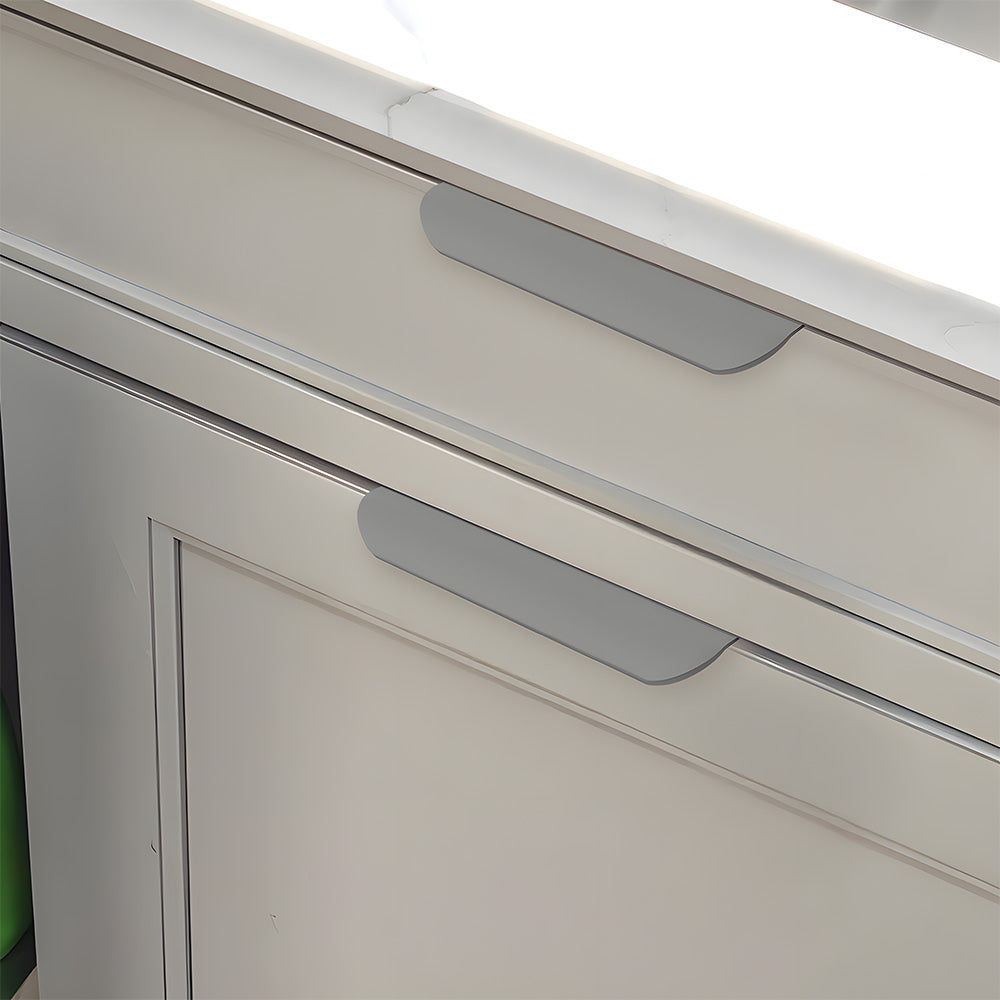 Comforsyco Low-Profile Invisible Finger Pulls and Drawer Handles
