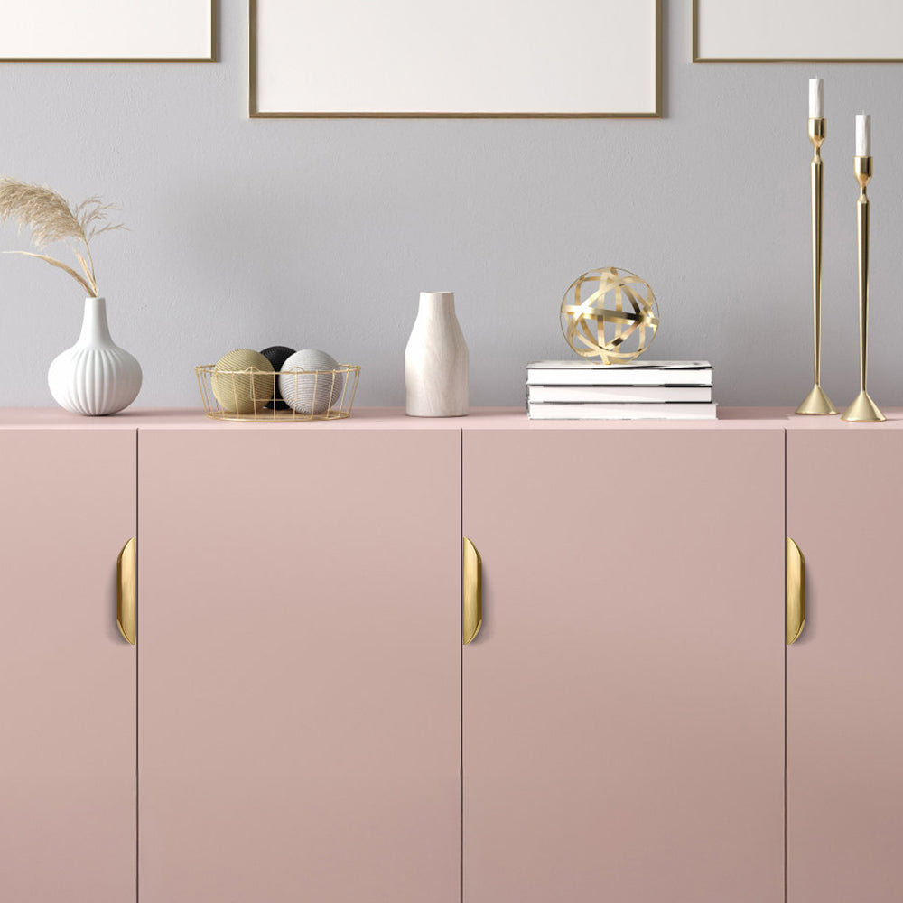 Comforsyco Low-Profile Invisible Finger Pulls and Drawer Handles