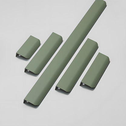 Comforsyco Low-Profile Invisible Finger Pulls and Drawer Handles