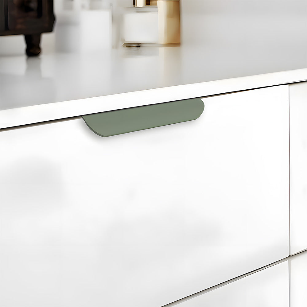 Comforsyco Low-Profile Invisible Finger Pulls and Drawer Handles