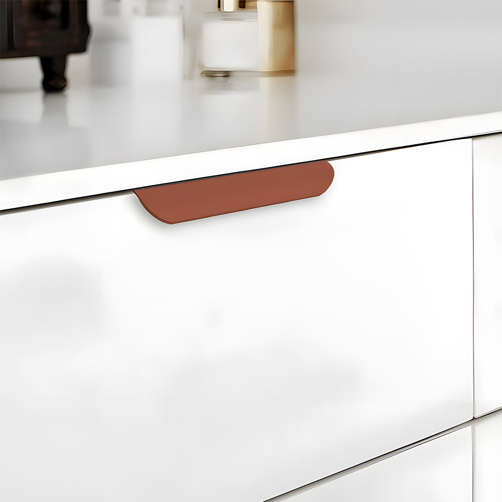 Comforsyco Low-Profile Invisible Finger Pulls and Drawer Handles