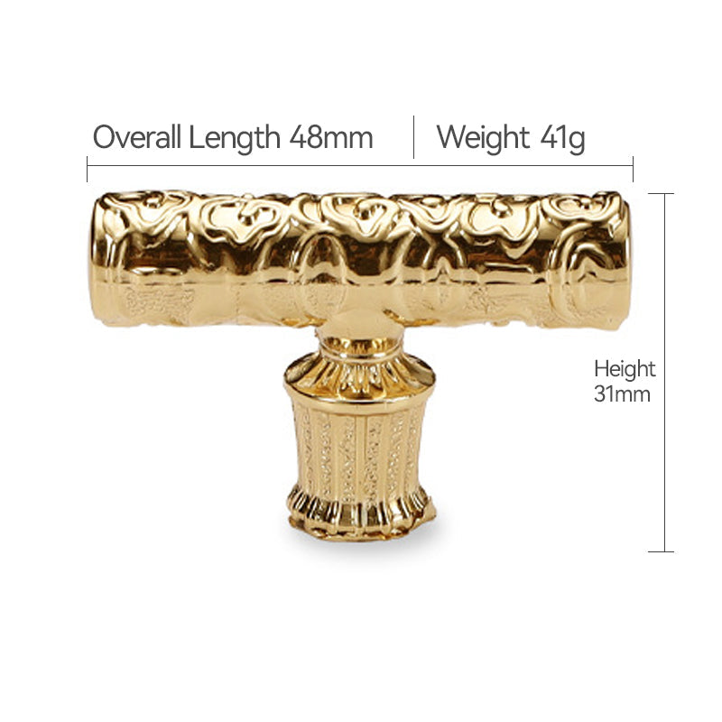 Comforsyco Luxury Gold Kitchen Wardrobe Bar Cabinet Pulls