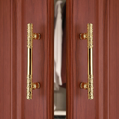 Comforsyco Luxury Gold Kitchen Wardrobe Bar Cabinet Pulls