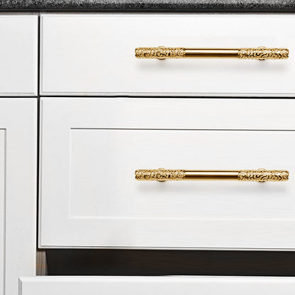 Comforsyco Luxury Gold Kitchen Wardrobe Bar Cabinet Pulls