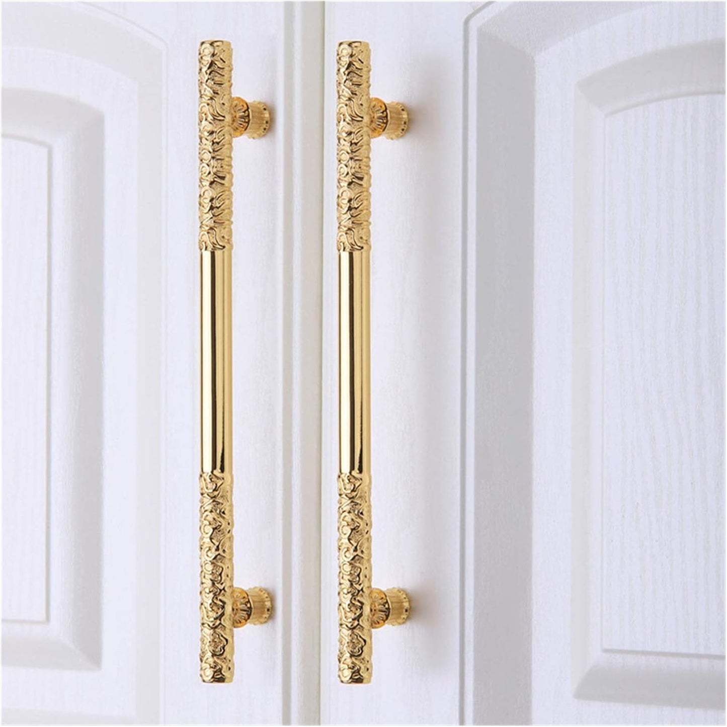 Comforsyco Luxury Gold Kitchen Wardrobe Bar Cabinet Pulls