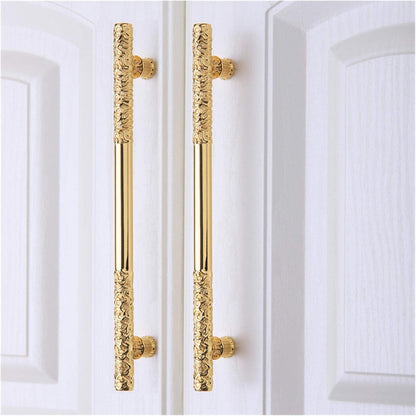 Comforsyco Luxury Gold Kitchen Wardrobe Bar Cabinet Pulls