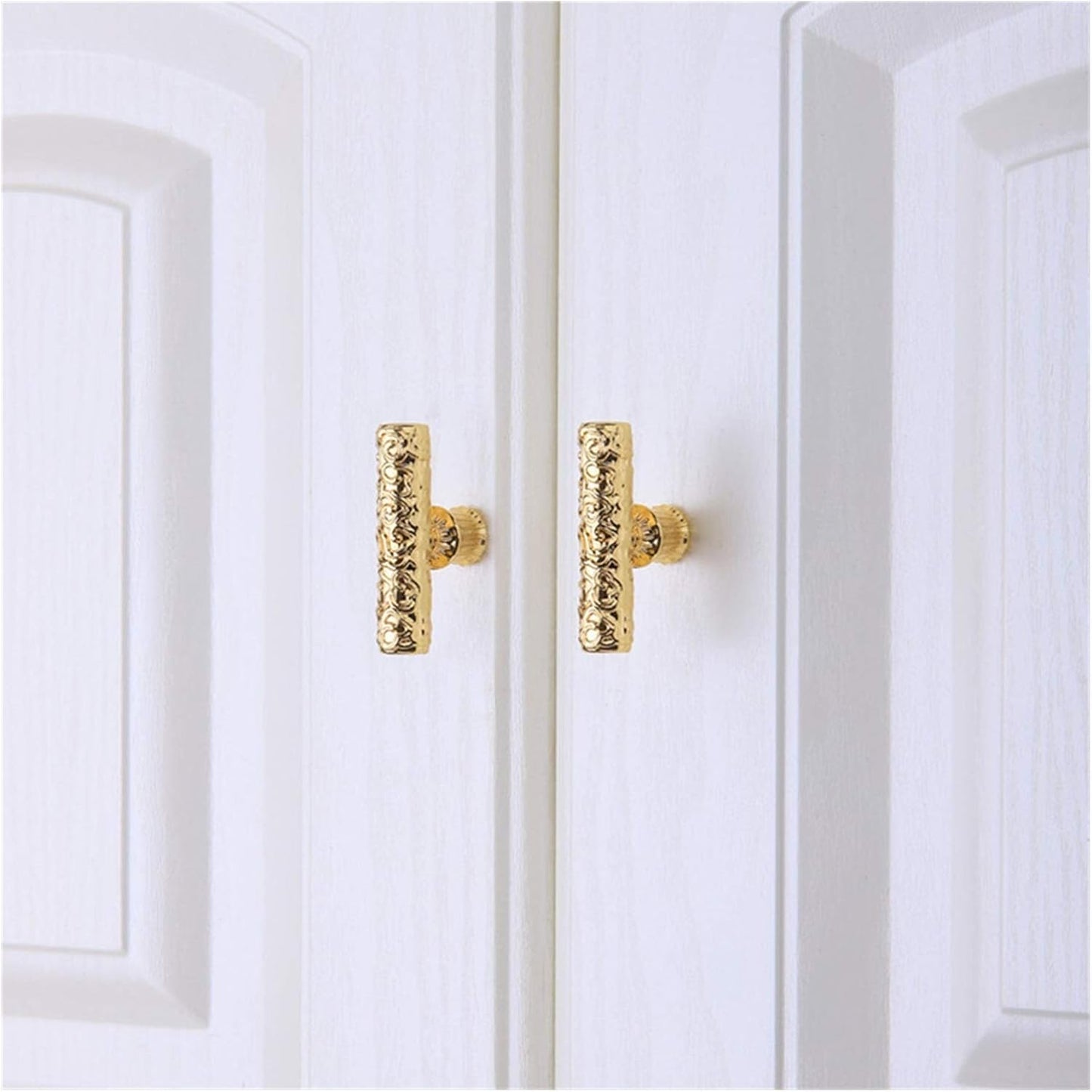 Comforsyco Luxury Gold Kitchen Wardrobe Bar Cabinet Pulls