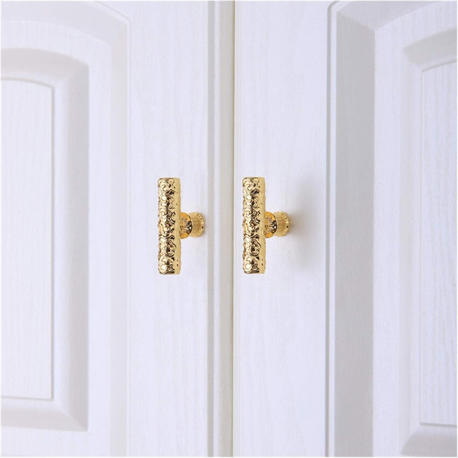 Comforsyco Luxury Gold Kitchen Wardrobe Bar Cabinet Pulls