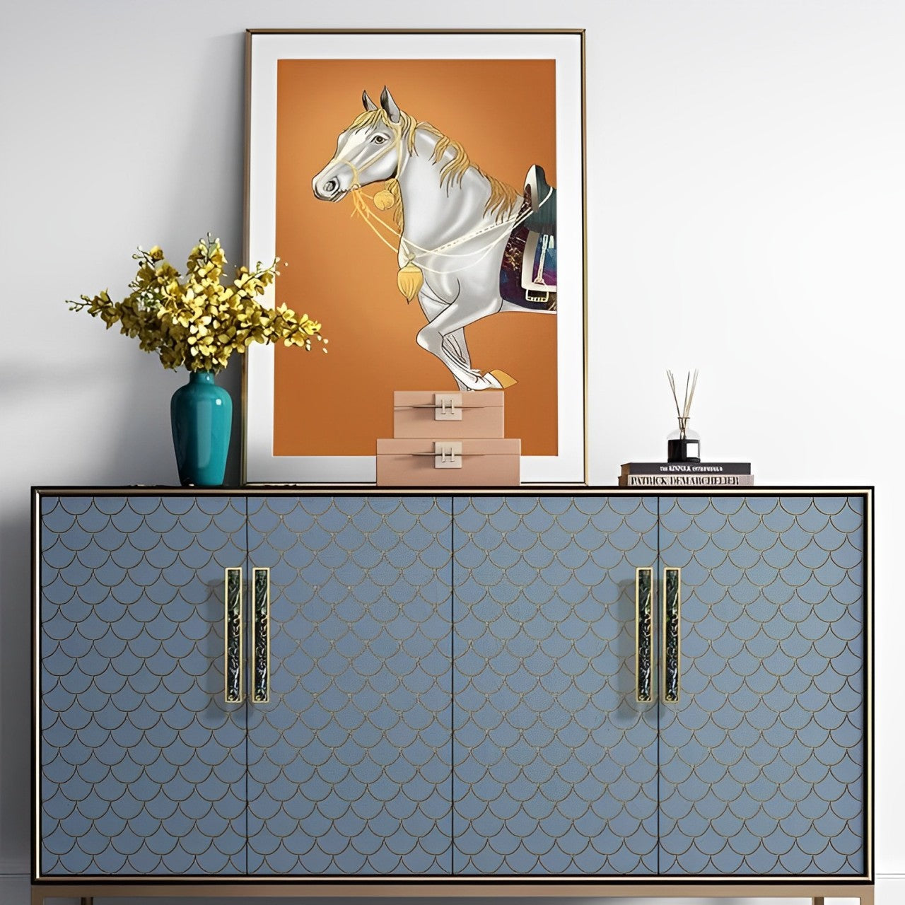 Comforsyco Marble Mother-of-Pearl Cabinet Pulls and Knobs