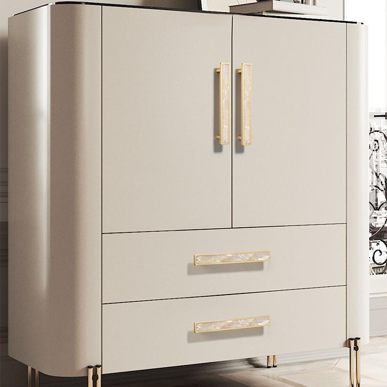 Comforsyco Marble Mother-of-Pearl Cabinet Pulls and Knobs