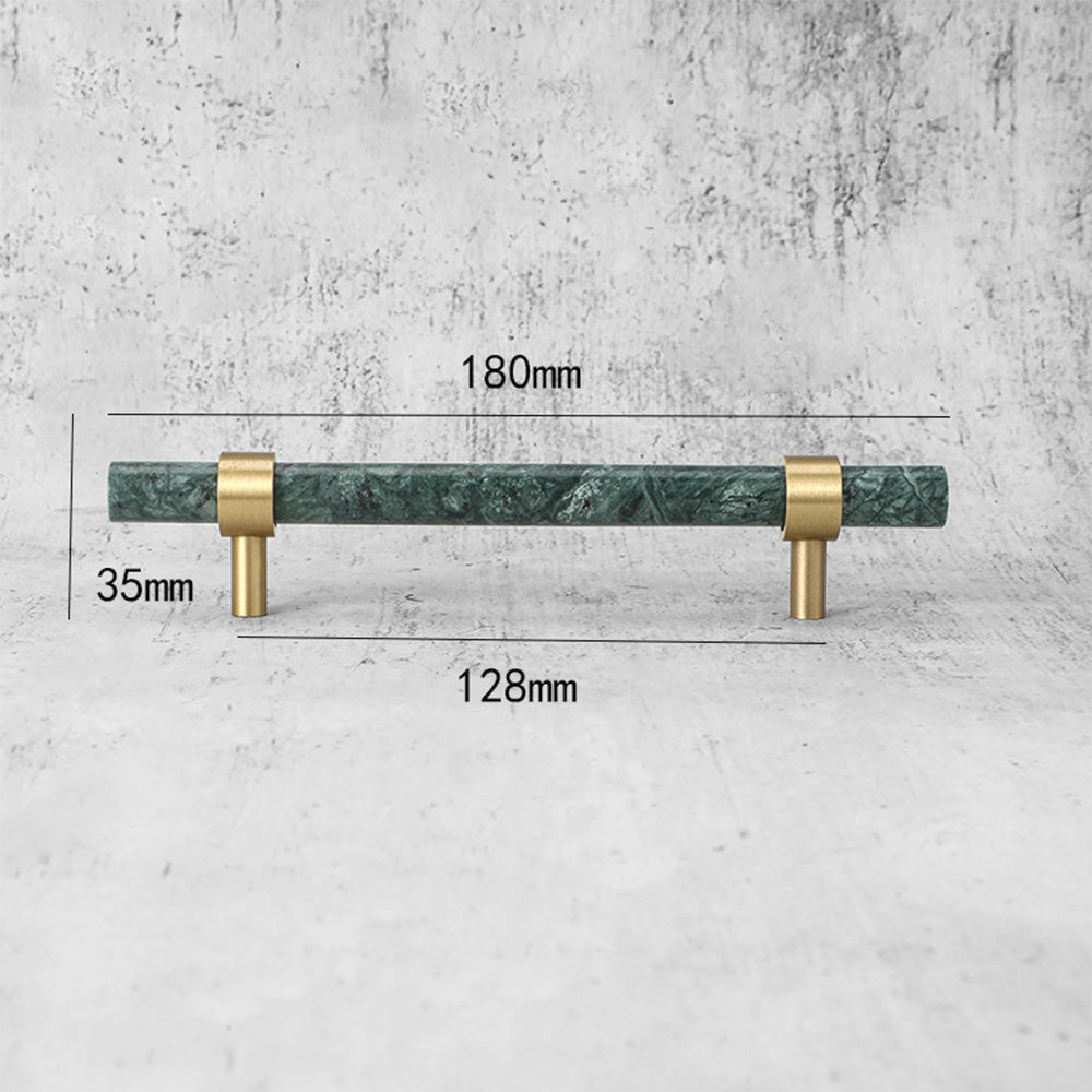 Comforsyco Marble Zinc Alloy T-Bar Cabinet Pulls