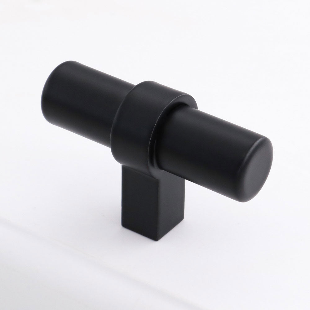 Comforsyco Matte Black Cabinet Handles  for Kitchen and Bathroom