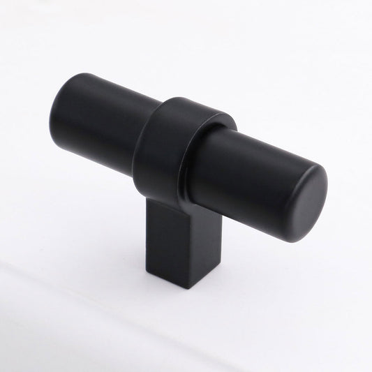 Comforsyco Matte Black Cabinet Handles  for Kitchen and Bathroom