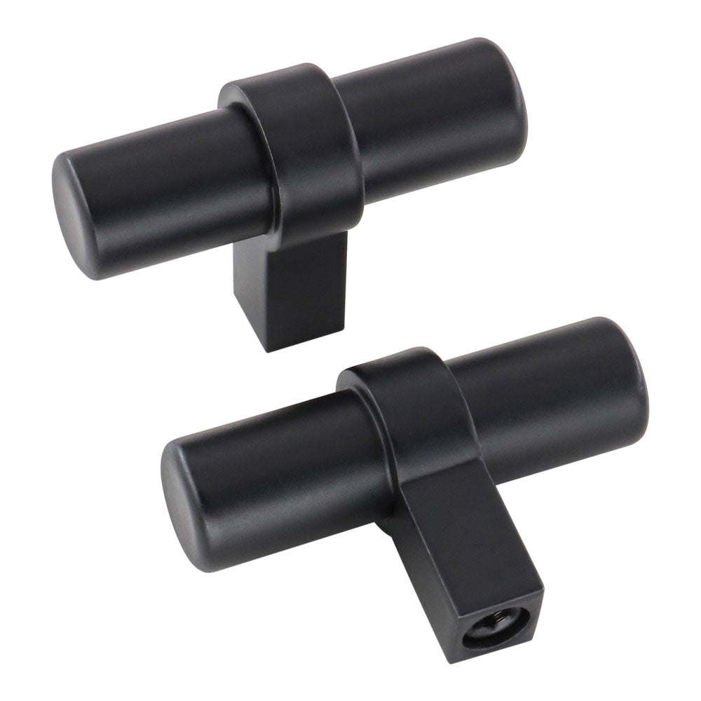 Comforsyco Matte Black Cabinet Handles  for Kitchen and Bathroom