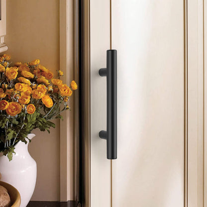 Comforsyco Matte Black Euro-Style Cabinet Bar Pulls