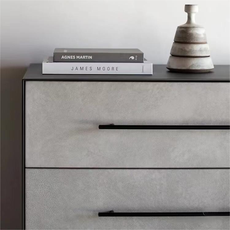 Comforsyco Matte Black Euro-Style Cabinet Bar Pulls