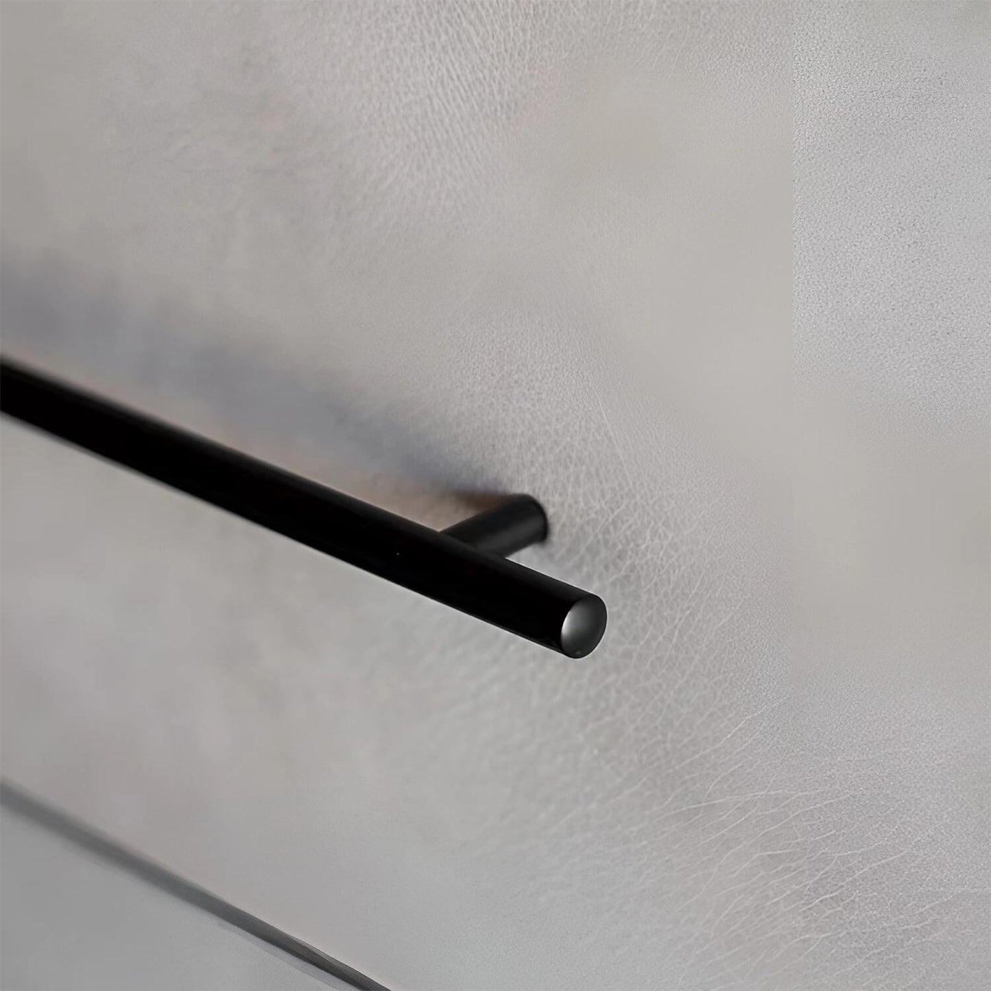 Comforsyco Matte Black Euro-Style Cabinet Bar Pulls