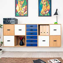 Comforsyco Matte Black Round Bar Cabinet Pulls and T-Bar Knobs
