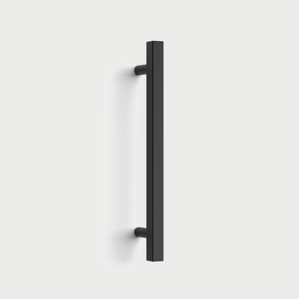 Comforsyco Matte Black Square Bar Drawer Pulls and Cabinet Handles