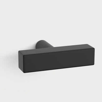 Comforsyco Matte Black Square Bar Drawer Pulls and Cabinet Handles