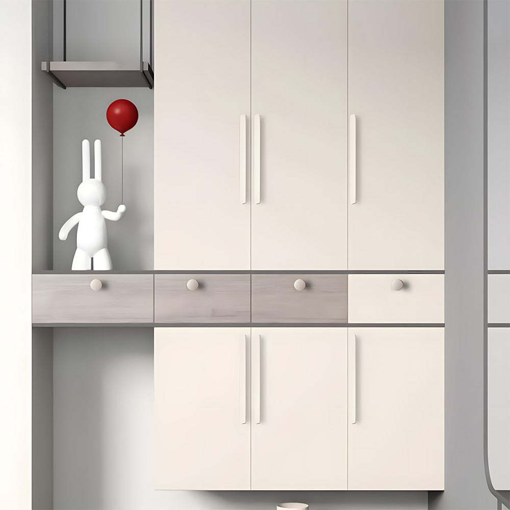 Comforsyco Minimalist Aluminum Cabinet Handles and Knobs