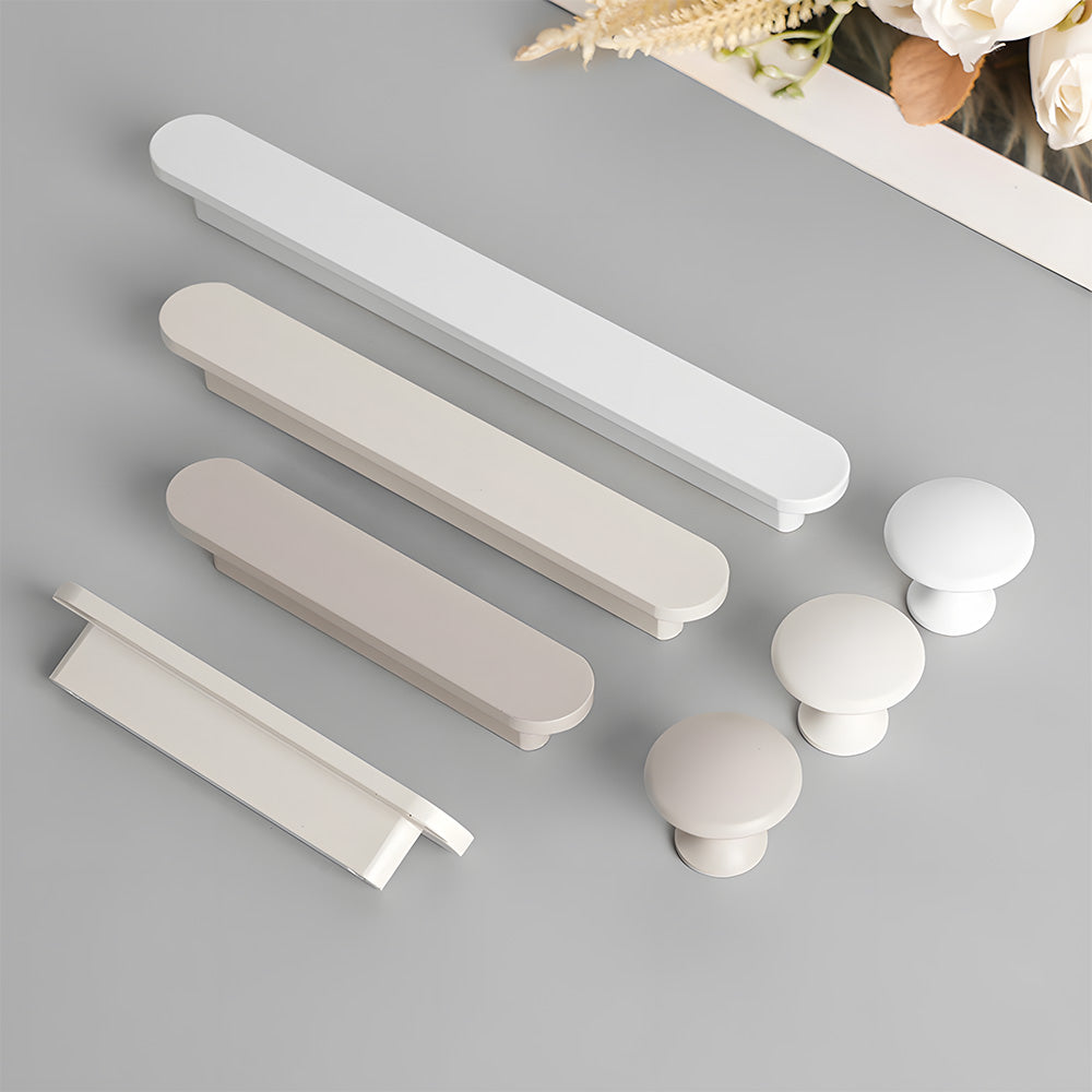 Comforsyco Minimalist Aluminum Cabinet Handles and Knobs