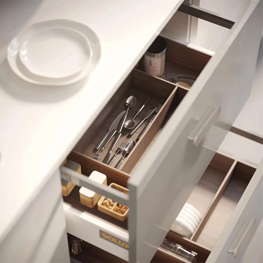 Comforsyco Minimalist Aluminum Cabinet Handles and Knobs