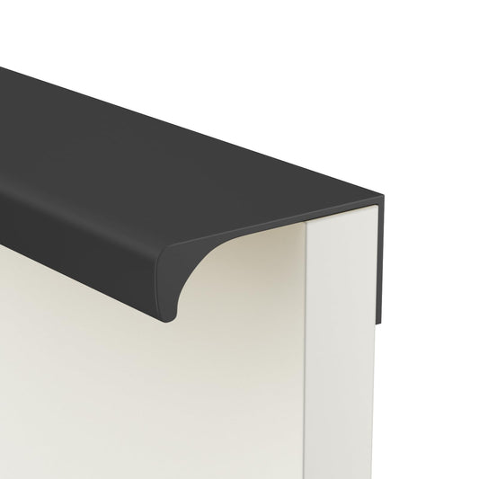 Comforsyco Minimalist Finger Edge Pulls for Cabinets