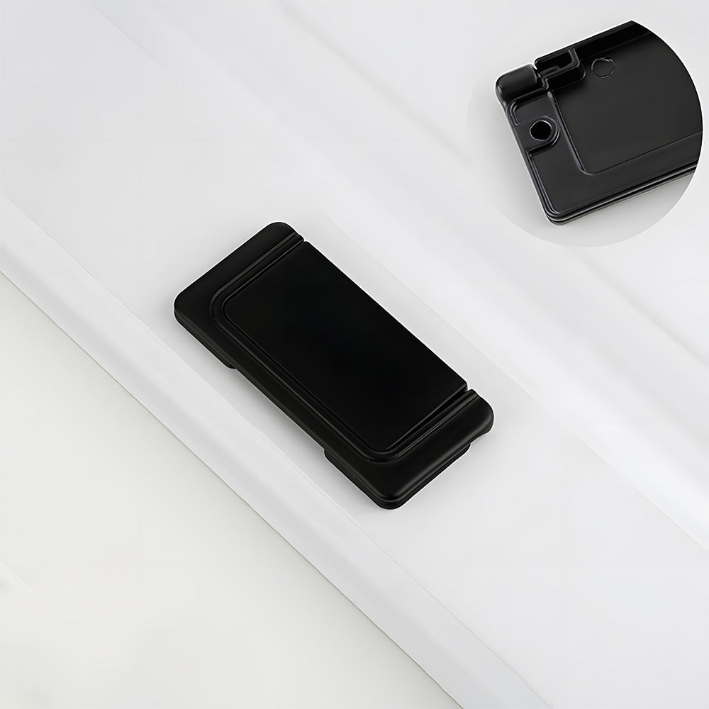 Comforsyco Minimalist Recessed Edge Cabinet Handles for Drawers and Cabinets