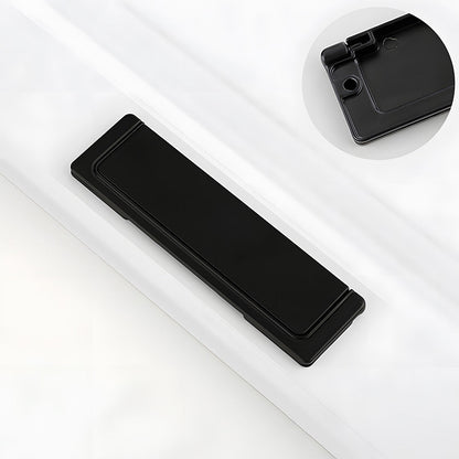 Comforsyco Minimalist Recessed Edge Cabinet Handles for Drawers and Cabinets