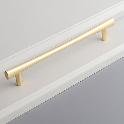 Comforsyco Minimalist Round Bar Cabinet Handles and Drawer Pulls