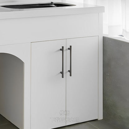 Comforsyco Minimalist Round Bar Cabinet Handles and Drawer Pulls