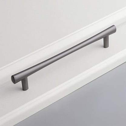 Comforsyco Minimalist Round Bar Cabinet Handles and Drawer Pulls