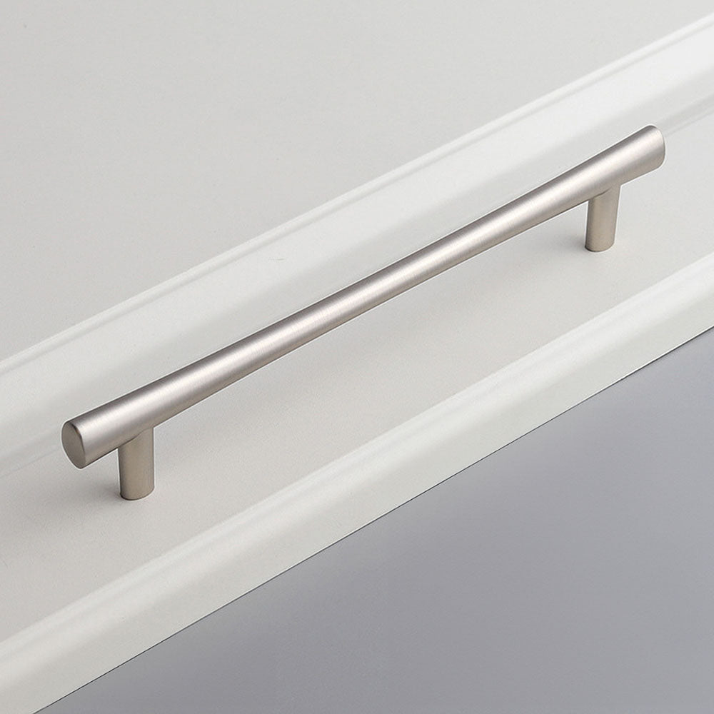 Comforsyco Minimalist Round Bar Cabinet Handles and Drawer Pulls