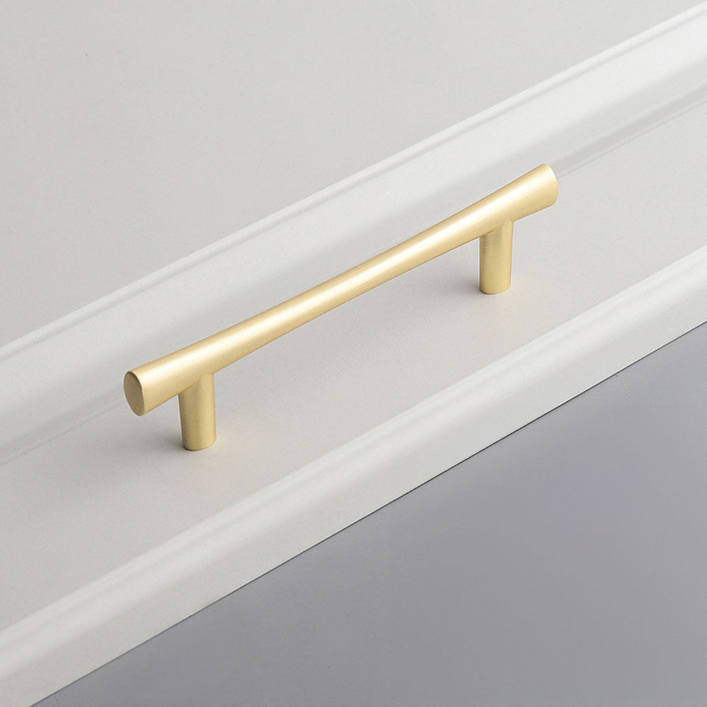 Comforsyco Minimalist Round Bar Cabinet Handles and Drawer Pulls