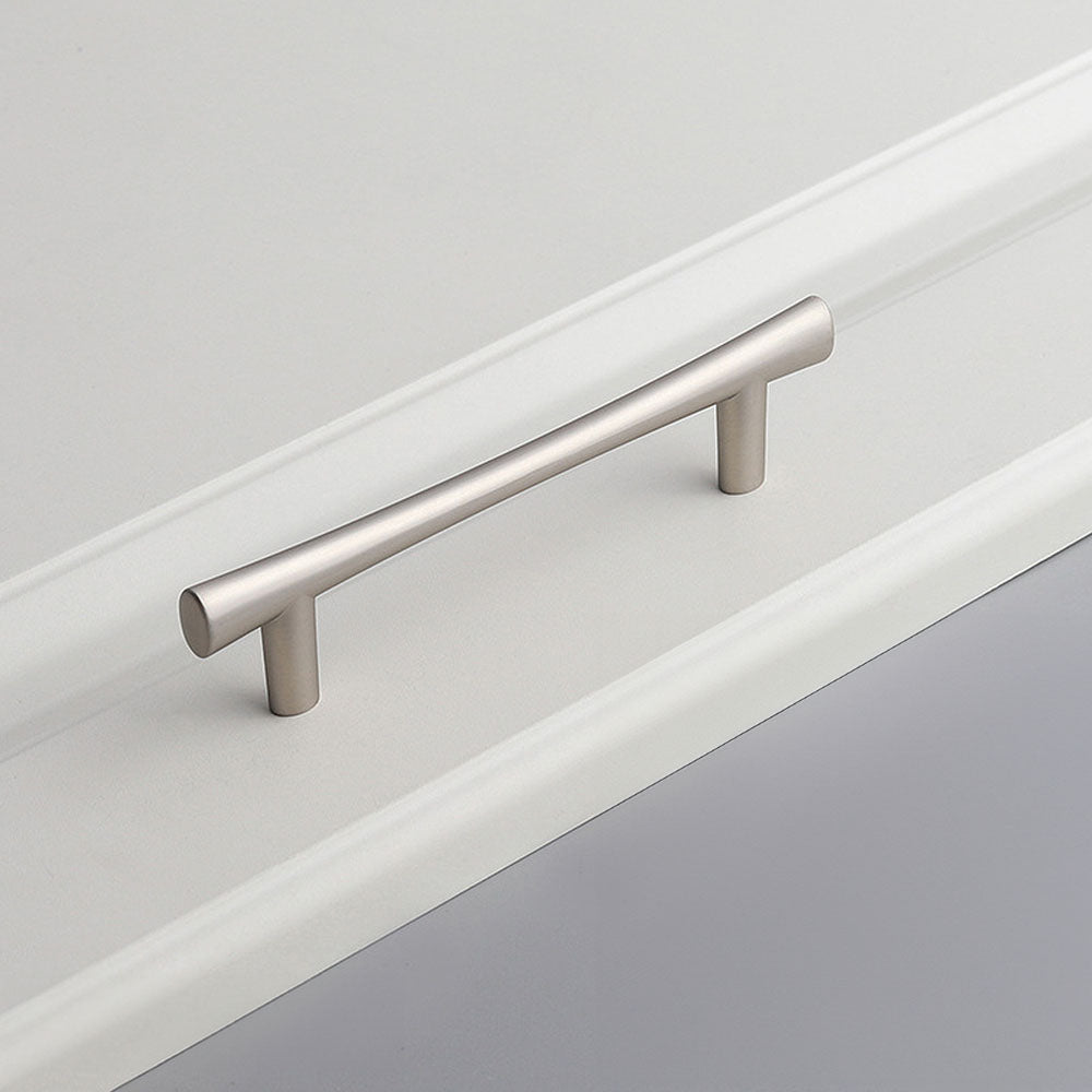 Comforsyco Minimalist Round Bar Cabinet Handles and Drawer Pulls