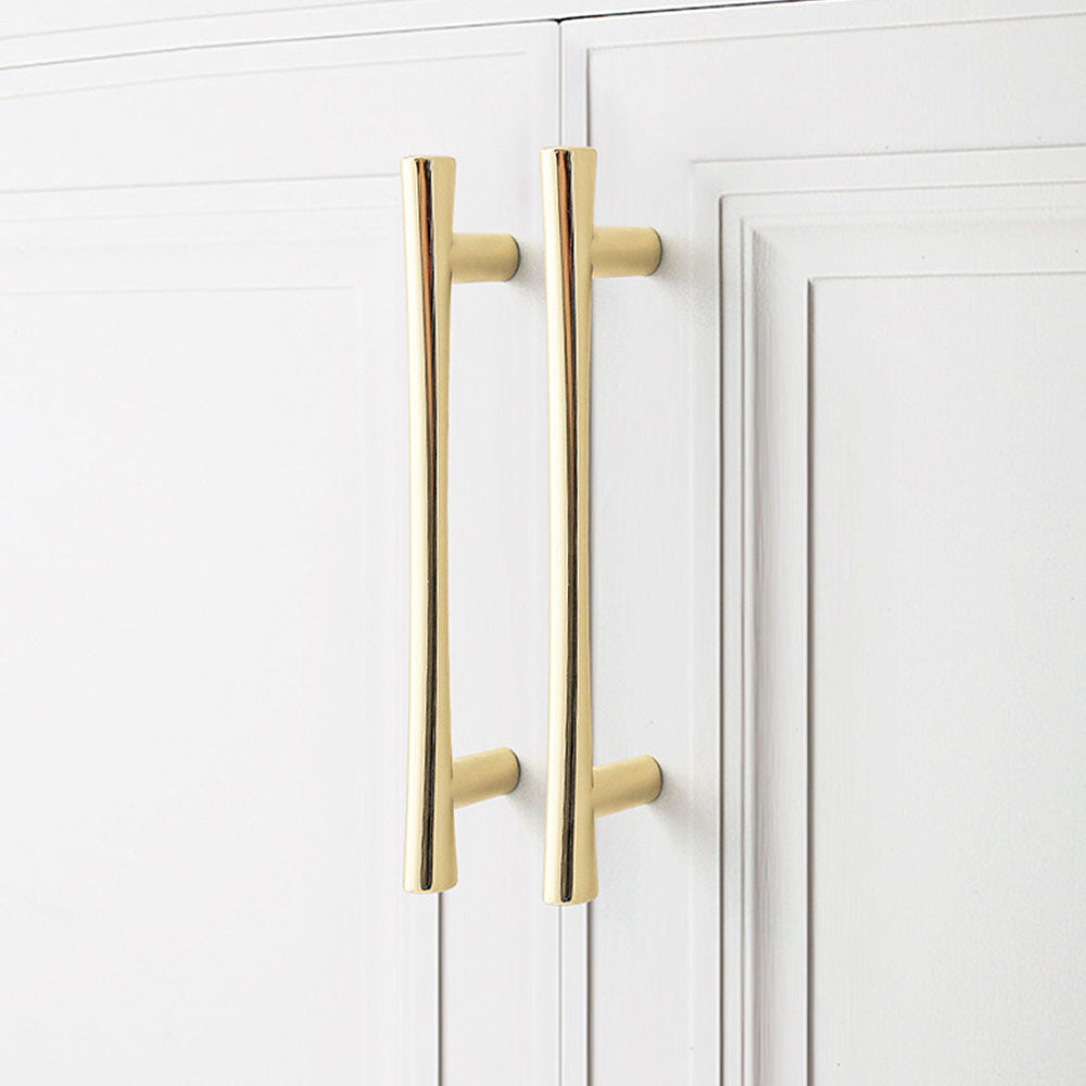 Comforsyco Minimalist Round Bar Cabinet Handles and Drawer Pulls