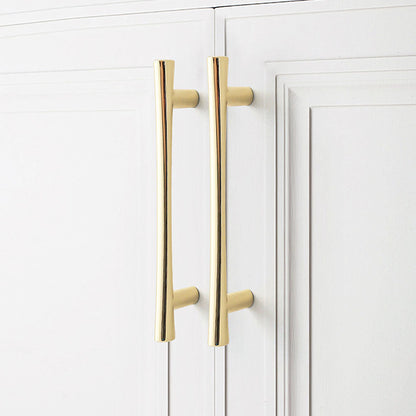 Comforsyco Minimalist Round Bar Cabinet Handles and Drawer Pulls