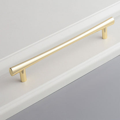 Comforsyco Minimalist Round Bar Cabinet Handles and Drawer Pulls